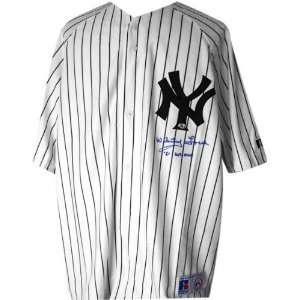  Whitey Ford New York Yankees Autographed Jersey with 61 WS 