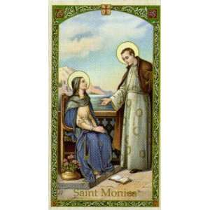 Monica Prayer Card