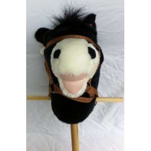  Black Hobby Horse on Stick Toys & Games