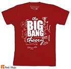 THE BIG BANG THEORY T SHIRTS Graphic Logo MALE OR FEMALE 16 COLOURS 