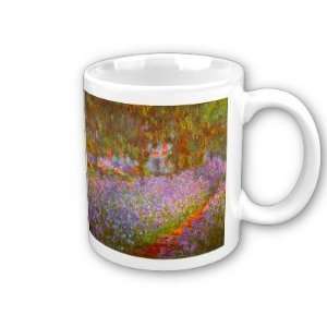  Monets Garden By Claude Monet Coffee Cup 
