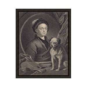   Portrait Engraved By J Mollison Framed Giclee Print