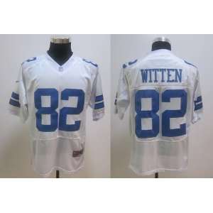  Witten #82 NFL Dallas Cowboys White Football Jersey Sz56 