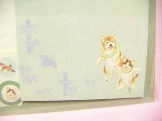 Shiba Wanko Cute Dog Letter Set / Japan GAKKEN Stationary  
