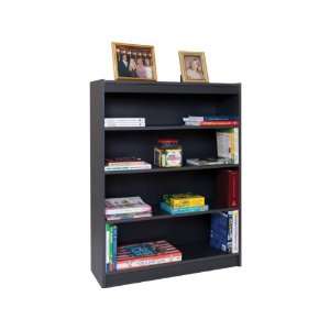   Shelf Gray Laminate Bookcase (48 with 3 Shelves)