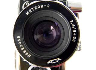 Vintage Quarz Zoom with Meteor 2 lens Soviet Russian  