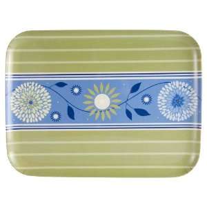  Zak Designs Decorated 12 by 16 Inch Serving Tray Kitchen 