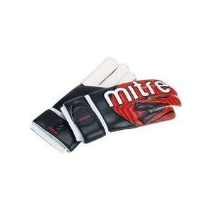Mitre Soccer Goalie Glove, Youth Size 6 Juvenil Red/white  