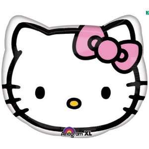  Hello Kitty Face Foil Balloon 18inch Health & Personal 
