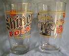 Shiner Bock Beer Rams Head 16 oz. New Pint ( 1 ) Glass Shiner 