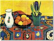 Still Life With Hyacinthe by August Macke