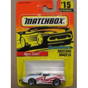  Matchbox Super Fast Mustang Mach3 #15 75 Toys & Games