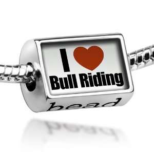  Beads I Love Bull Riding   Pandora Charm & Bracelet 