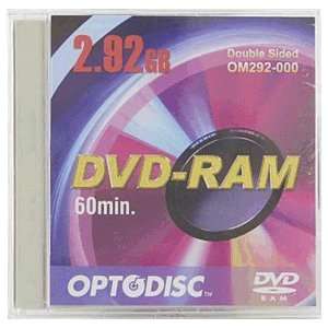  Optodisc 2.92GB Mini DVD RAM in Jewel Case Electronics