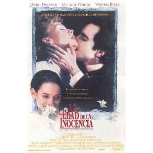  Age of Innocence (1993) 27 x 40 Movie Poster Spanish Style 