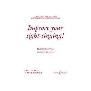   Alfred 12 0571517331 Improve Your Sight Singing Musical Instruments