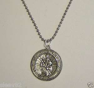 St. Christopher Medallion on your choice of Chain  