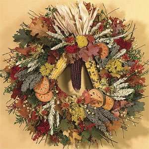 Harvest Greetings Wreath 