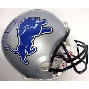  Mikel Leshoure Detroit Lions Signed Fs Helmet Sports 