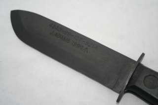 NEW SHEFFIELD HAND FORGED GENUINE BLACK SURVIVAL KNIFE MOD SPEC L@@K 