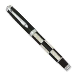  Charles Hubert Mother of Pearl and Onyx Fountain Pen