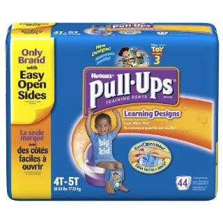 Huggies Pull Ups Training Pants with Learning Designs, Boys, 4T 5T, 44 
