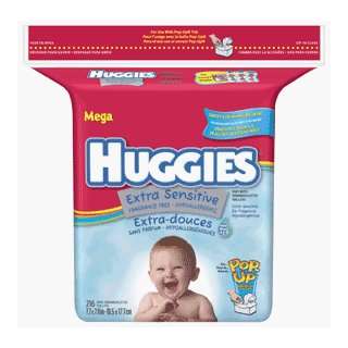  Huggies Extra Sensitive Baby Wipes   208 each Health 