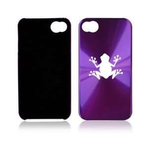  Apple iPhone 4 4S 4G Purple A196 Aluminum Hard Back Case 