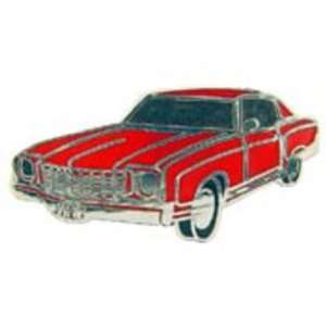  1970 Chevrolet Monte Carlo Pin Red 1 Arts, Crafts 