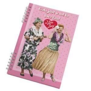 Love Lucy Girls Just Want to Have Fun Notebook**  Sports 
