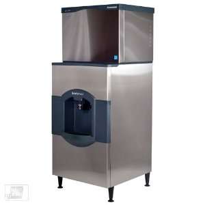   776 Lb Half Size Cube Ice Machine w/ Hotel Dispenser