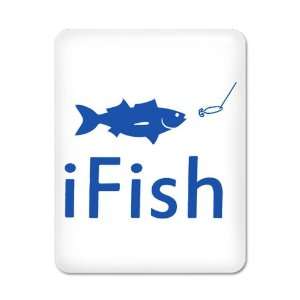  iPad Case White iFish Fishing Fisherman 
