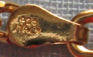 925 Pendant & Chain w Rhinestone & Amethyst Crystal  