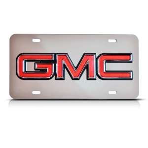  3D Gmc Logo Metal Mirror Finish Stainless Steel License 