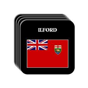  Manitoba   ILFORD Set of 4 Mini Mousepad Coasters 