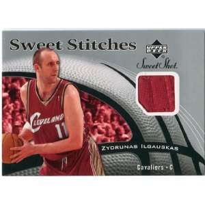   Deck Sweet Shot Stitches #ZI Zydrunas Ilgauskas Sports Collectibles