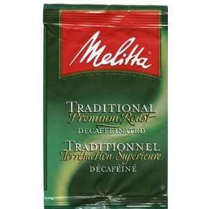 Melitta Traditional Blend Decaffeinated Coffee 30 bags 1.5oz  
