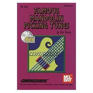  Mel Bay Famous Mandolin Pickin Tunes QWIKGUIDE (Book/CD 