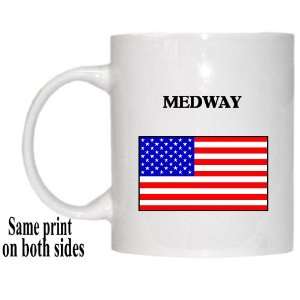 US Flag   Medway, Massachusetts (MA) Mug 
