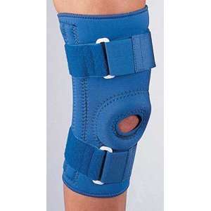  Neoprene Knee Support with Lateral Stays   Color Blue 