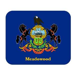  US State Flag   Meadowood, Pennsylvania (PA) Mouse Pad 