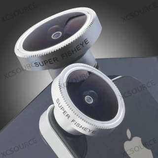 185° Detachable Fish Eye Camera Lens for iPhone 4 4S 4G itouch HTC 
