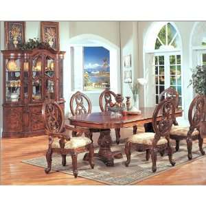  7pc Formal Dining Set in Classic Cherry MCFD6007