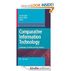 Comparative Information Technology Languages, Societies and the 