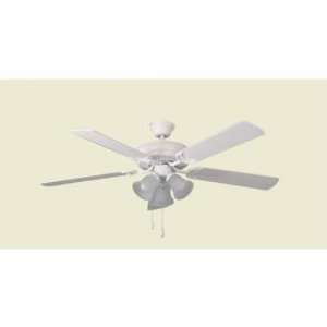   Decorators Choice 5 Blade 60W Ceiling Fan in Matt White E DCF52MWW5C3