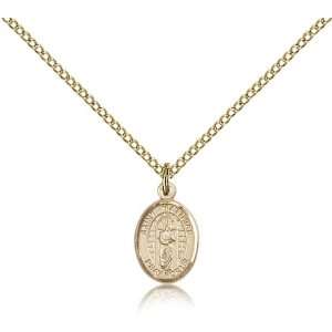  Gold Filled St. Saint Matthias the Apostle Medal Pendant 1 
