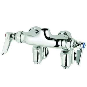  T&S B 0342 LN Wall Mounted Double Pantry Faucet with 