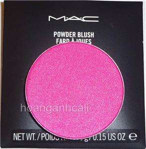 MAC pan palette blush refill pro only rare FULL FUCHSIA  