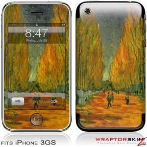 iPhone 3GS Skin   Vincent Van Gogh Alyscamps by WraptorSkinz