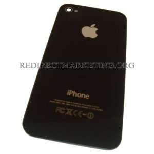  REPLACEMENT FULL OEM BACK COVER FOR IPHONE 4 BLACK 